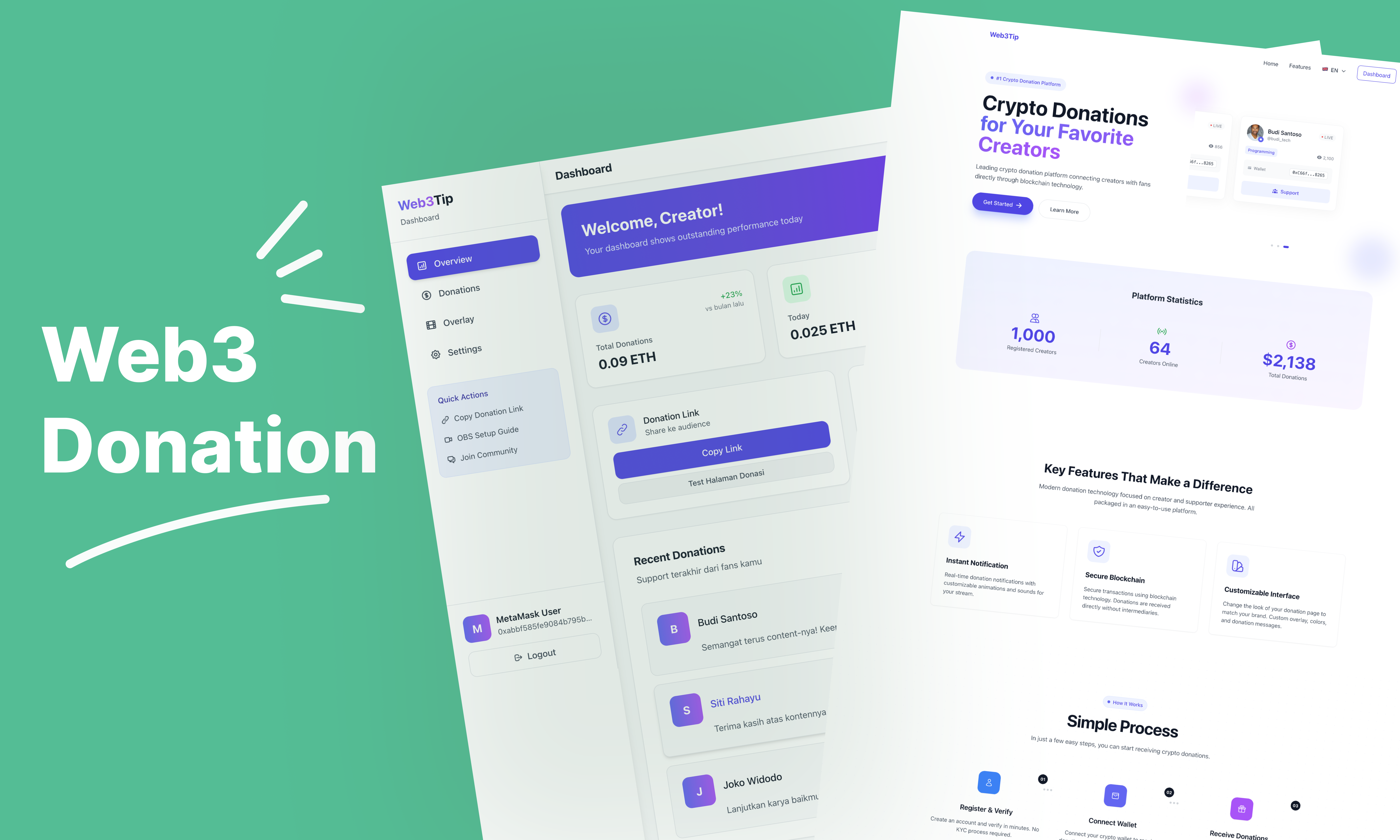 Web3 Donation Platform